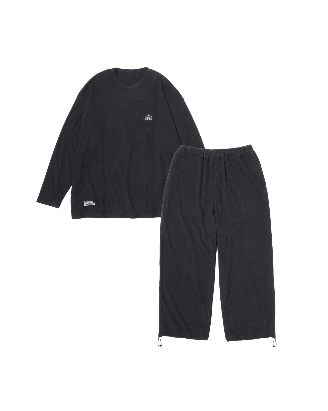 ユーティリティパイルL/Sセットアップ - フレッシュサービス メンズ