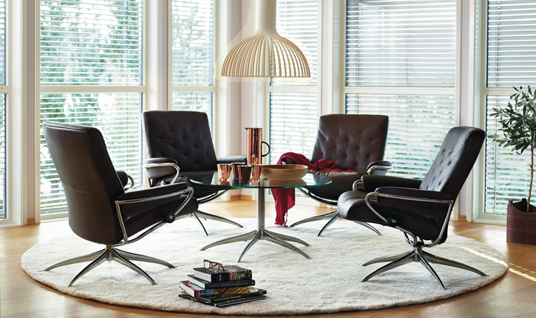 エコーネス/ストレスレスチェア|静岡｜ウォールナット無垢材家具