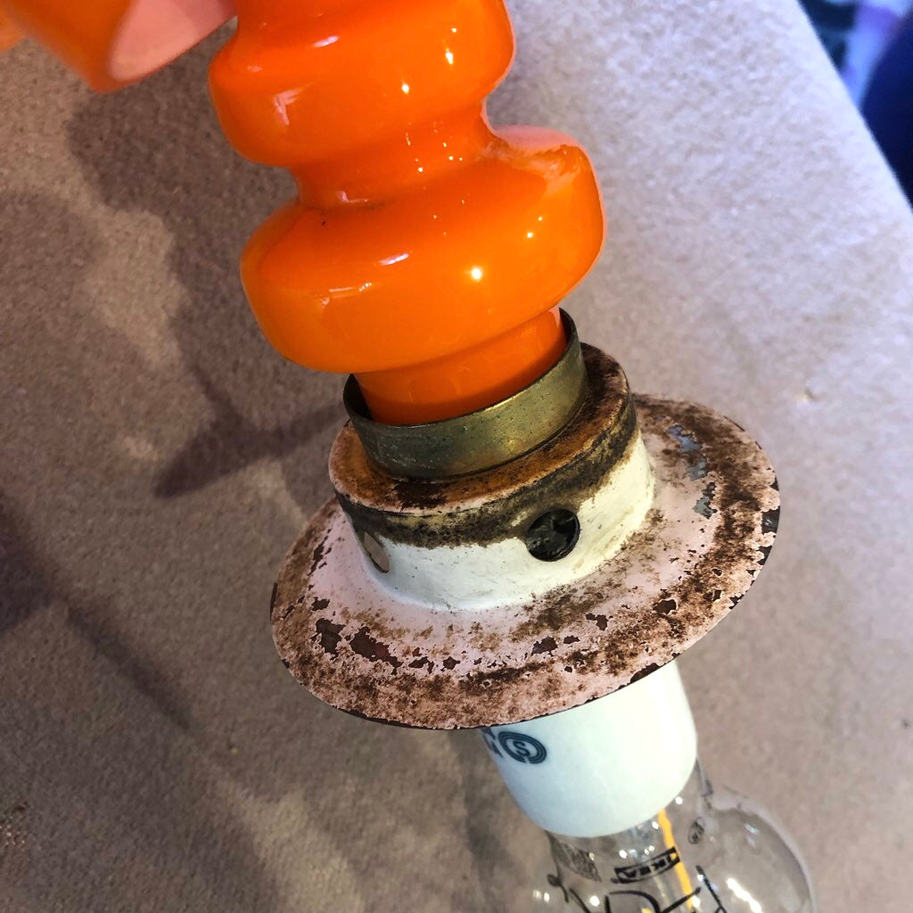 ヤマギワ / YAMAGIWA ガラス製ペンダントライト 60's ヴィンテージ