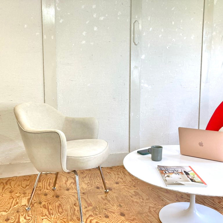 ノル / Knoll カンファレンス アームチェア 72チェア ホワイト エーロ