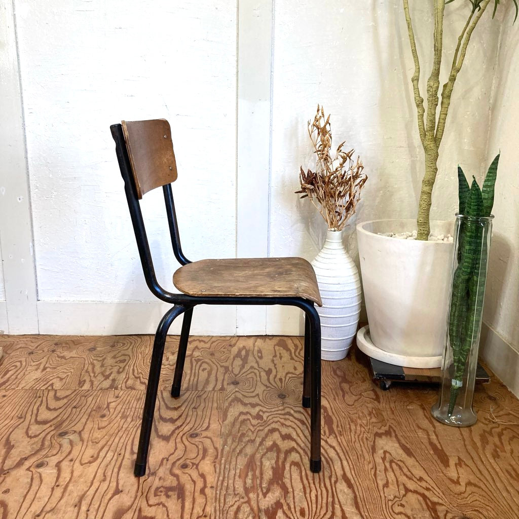 スクールチェア 学校椅子 ヴィンテージ 中古 レトロ ノスタルジック