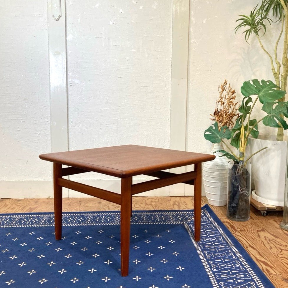 チーク材 スクエア ローテーブル コーヒーテーブル デンマーク製 北欧