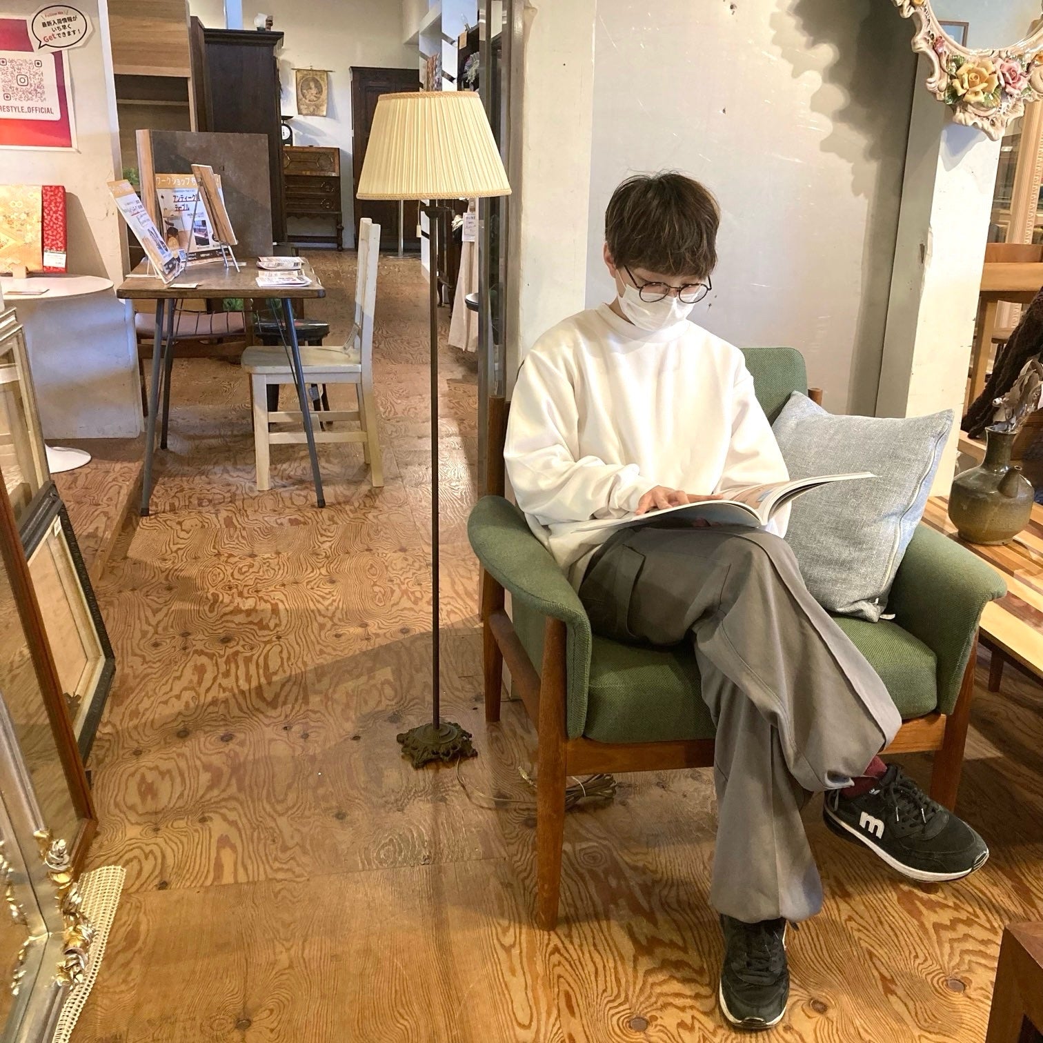 ローラアシュレイ / Laura Ashley スタンドライト フロアライト