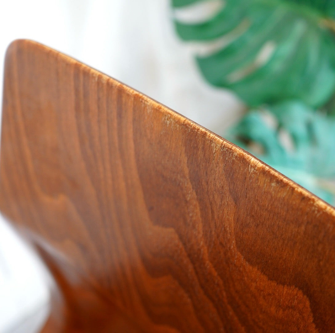 OBO社 スタッキングチェア ヴィンテージ 西ドイツ プライウッド