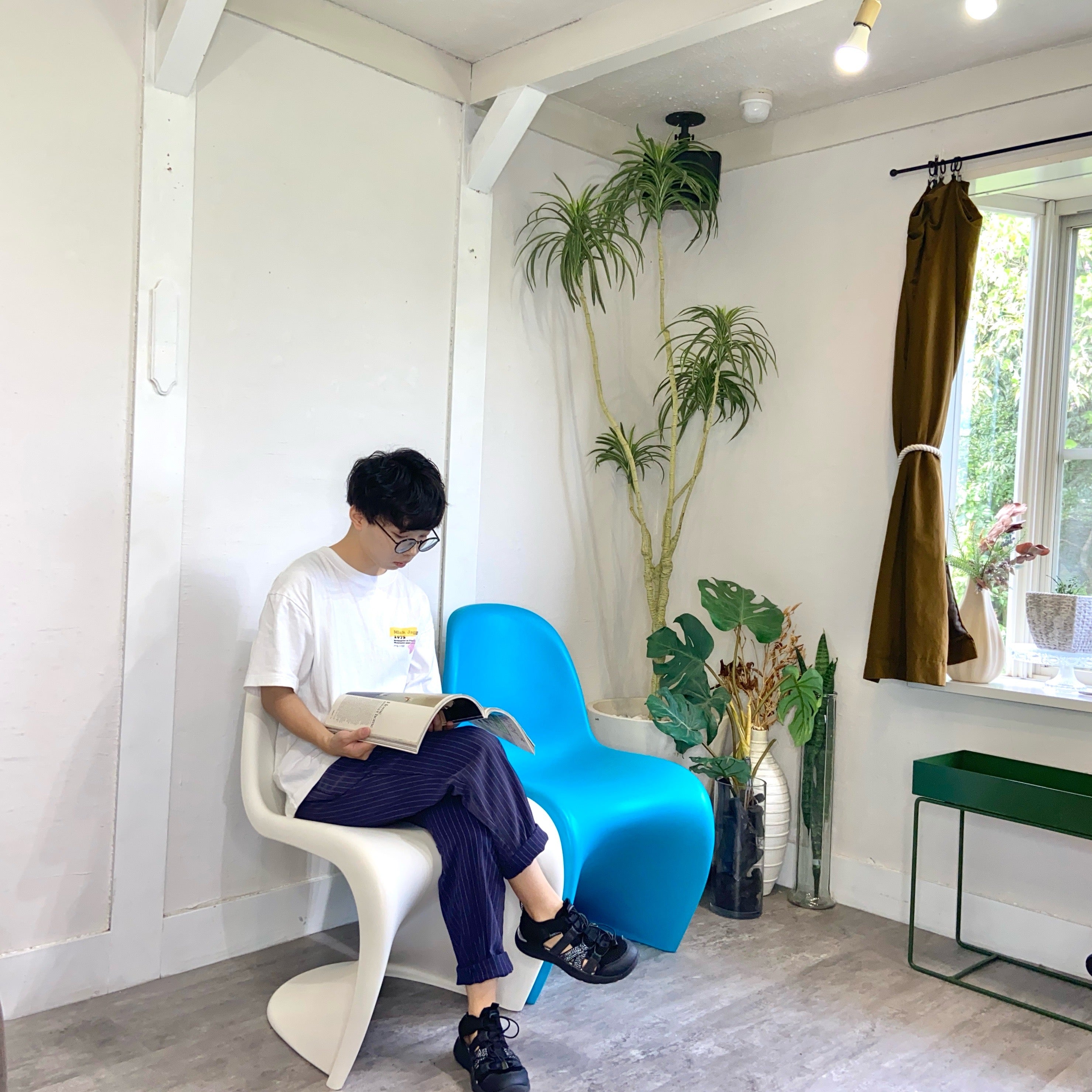 ヴィトラ / Vitra パントンチェア / Panton Chair ホワイト 中古 名作