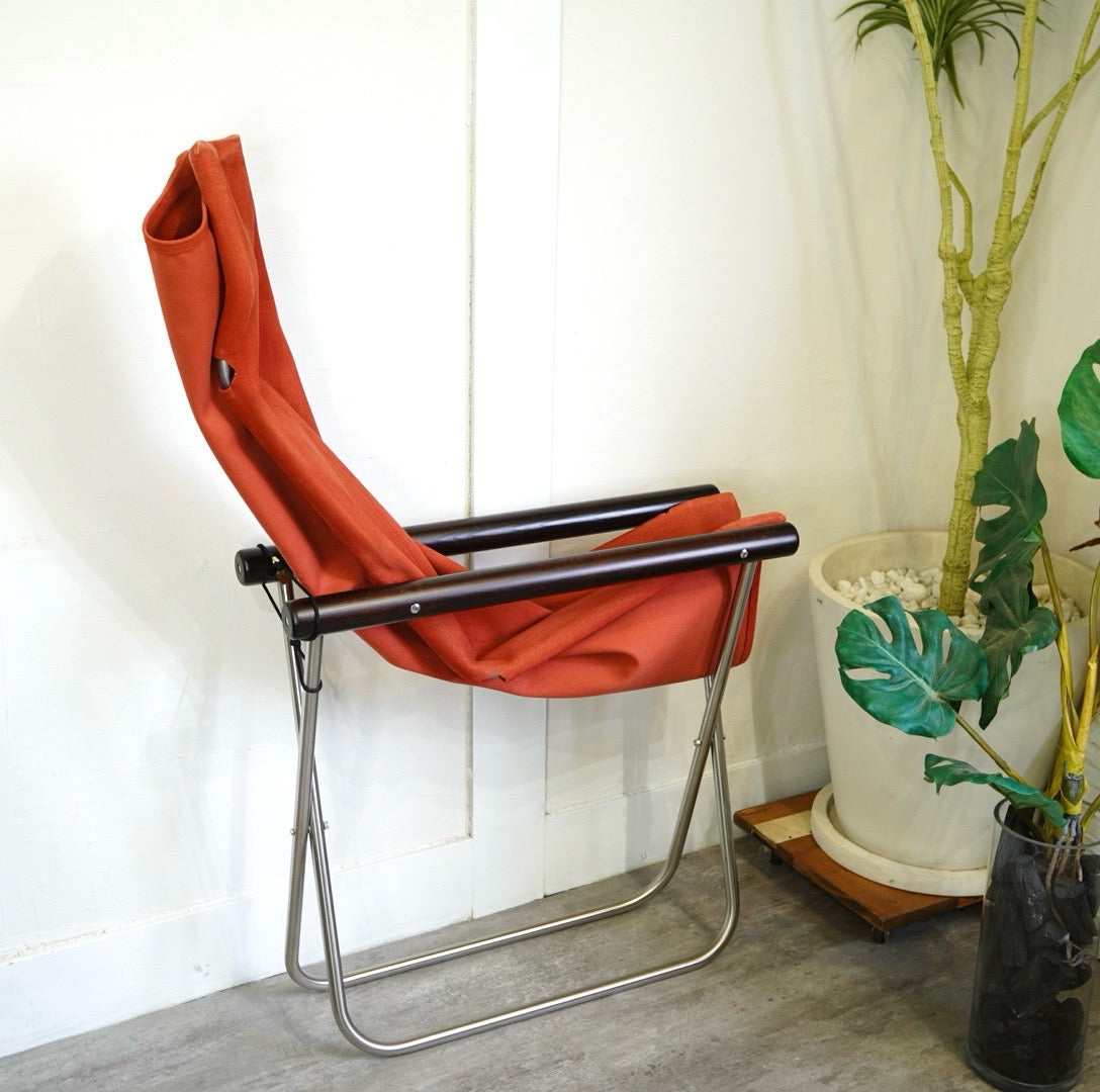 藤栄 / FUJIEI ニーチェアエックス Nychair X レンガ色 新居 猛