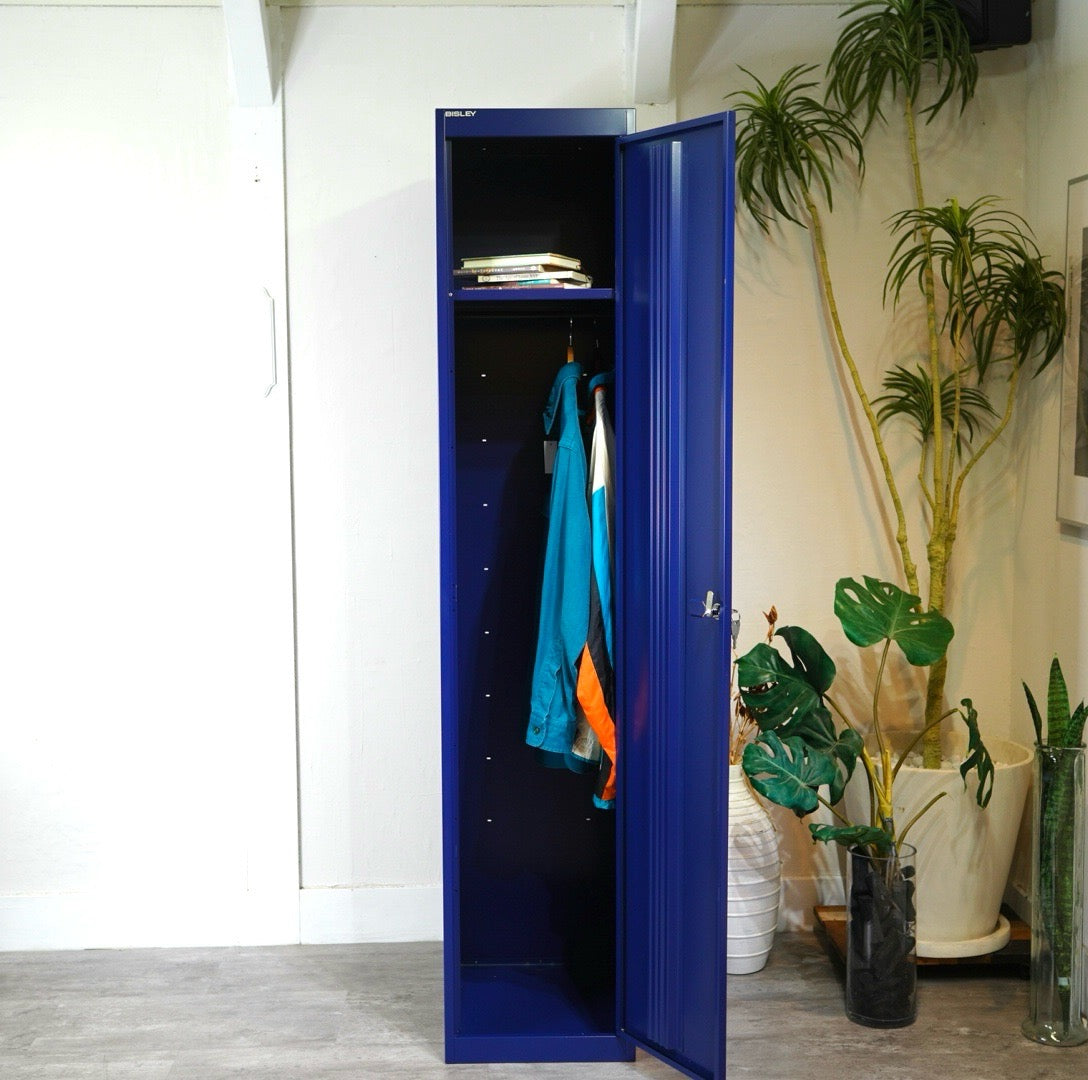 ビスレー / BISLEY CLK45/1 ロッカー 一枚扉 ブルー オフィス家具 収納