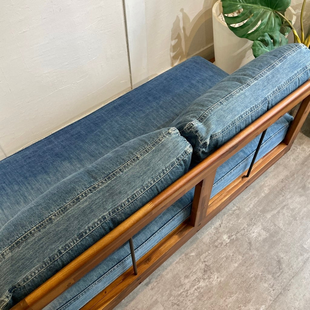 SWELLA ベンチバックレスト W1200 カバーのみ デニム地 ウニコ / unico