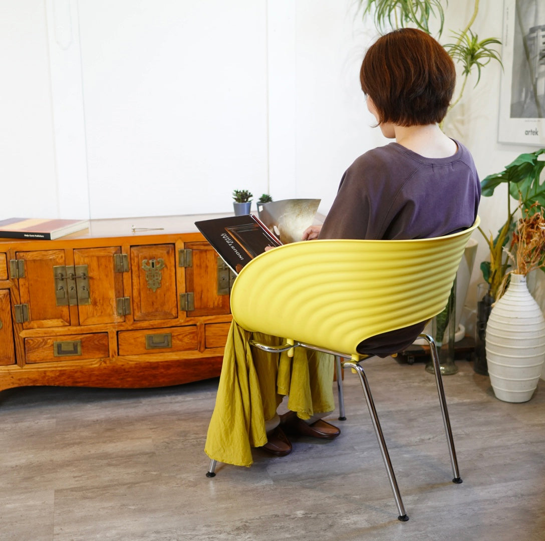 ヴィトラ / Vitra トムバック / Tom vacチェア イエロー ロン