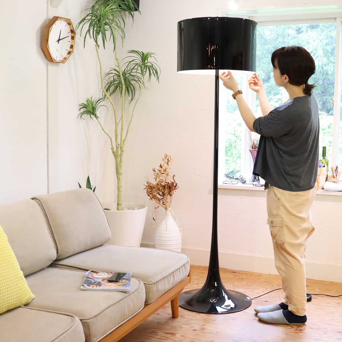 フロス / Flos スプーンライト SPUN LIGHT F フロアライト