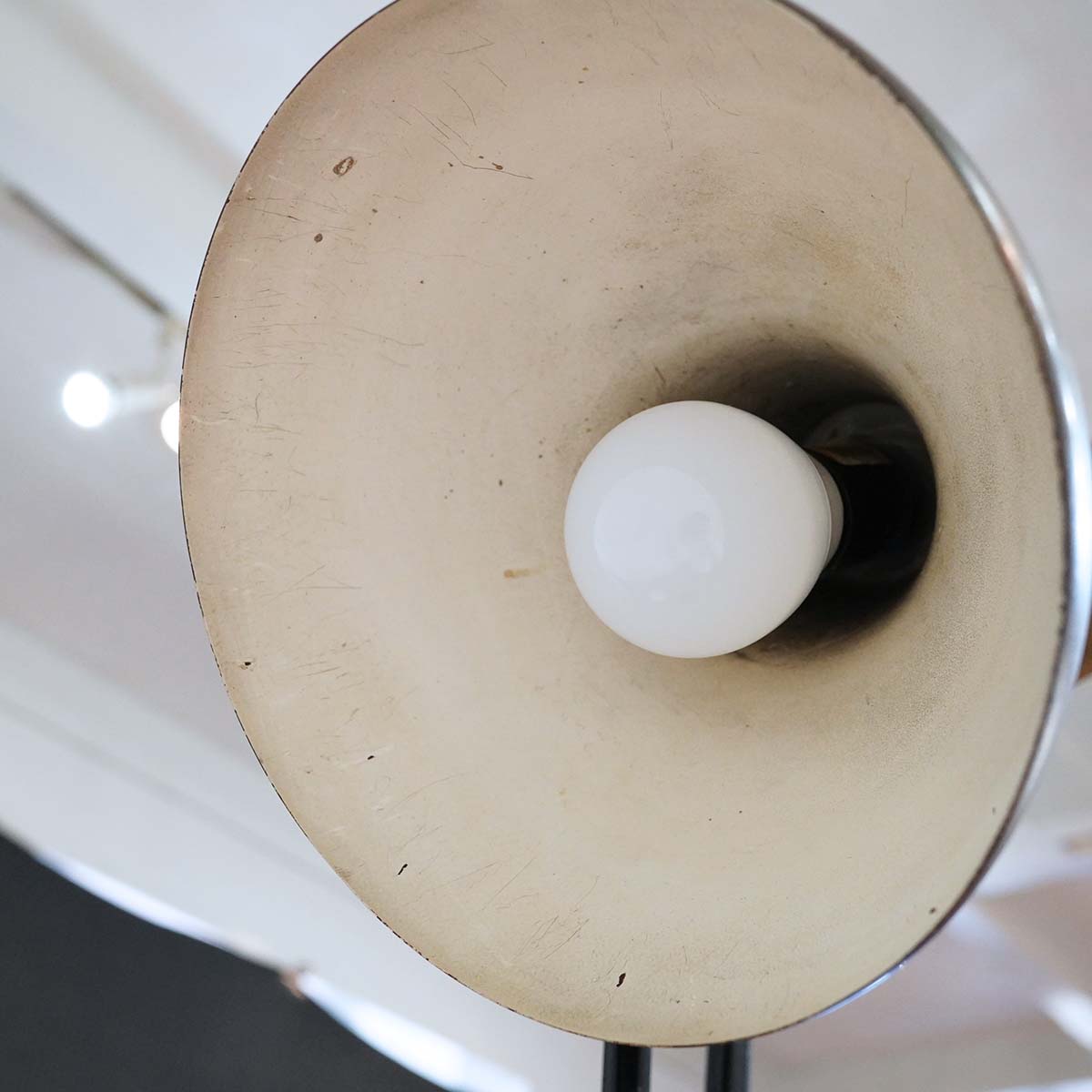 アメリカンヴィンテージ スタンドライト 3灯 フロアライト 照明 レトロ