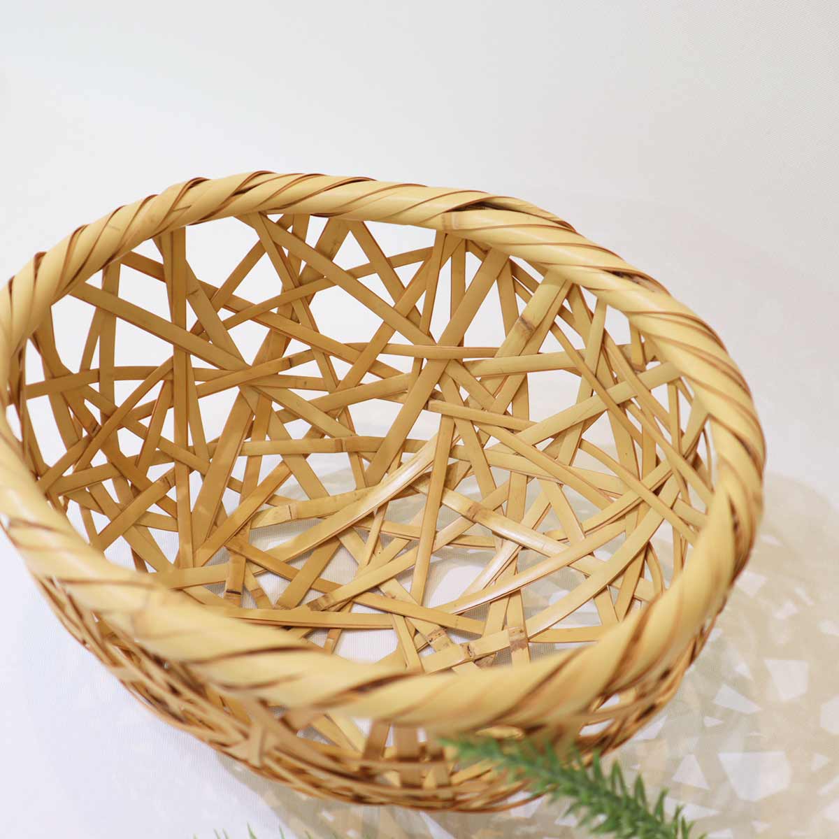 ババグーリ / babaghuri やたら編 竹 カゴ 小 ヨーガン・レール