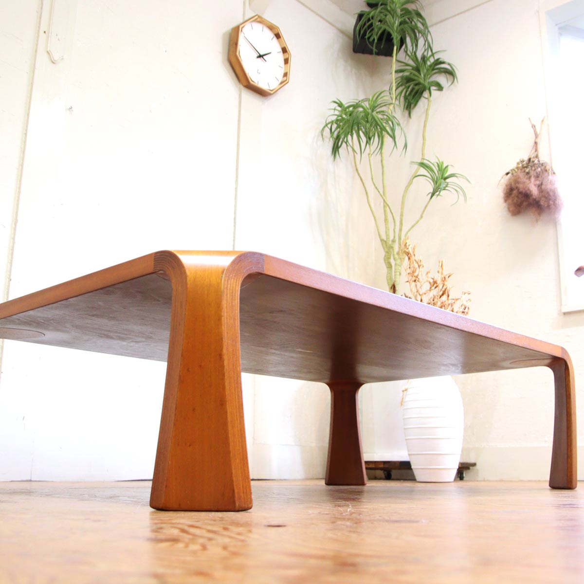 天童木工 座卓 センターテーブル 正方形 スクエア TENDO 机 テーブル