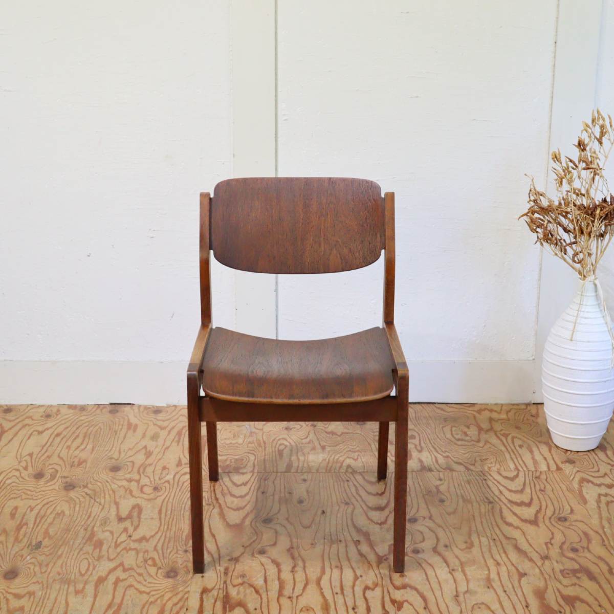 Tendo / 天童木工 ブックチェア【2】水之江忠臣 チーク材 ダイニング