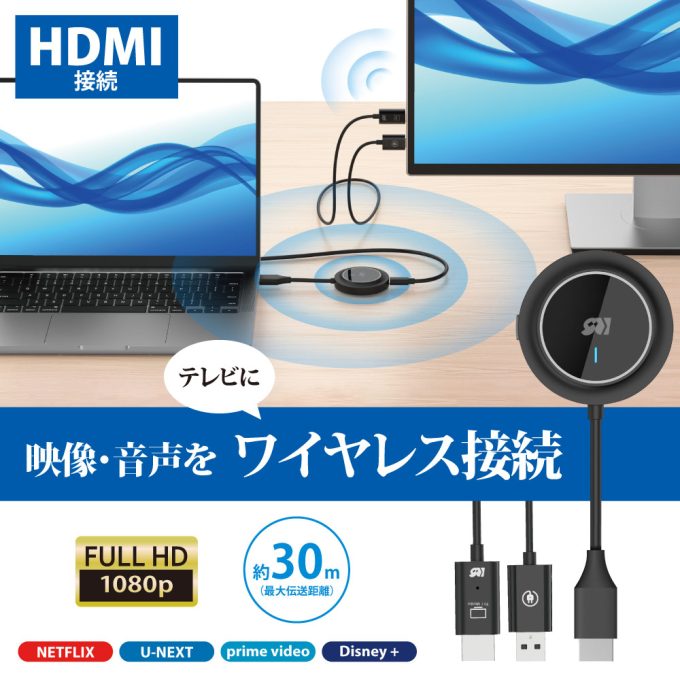 ワイヤレスHDMI送受信機（HDMI to HDMI）RS-WLHD1｜ラトックシステム