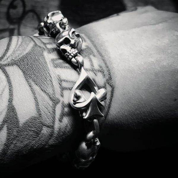 ラットレース - Two Face Skull Bracelet – RAT RACE OFFICIAL STORE