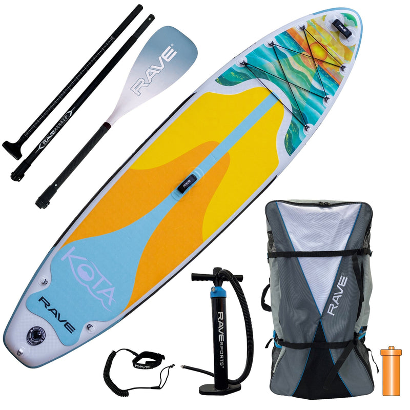 Kota iSUP Package - Sunset | Inflatable Paddle Board | RAVE Sports