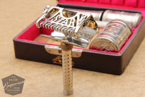 Kampfe Bros. 1900's Star Favorite Model SE Safety Razor Set