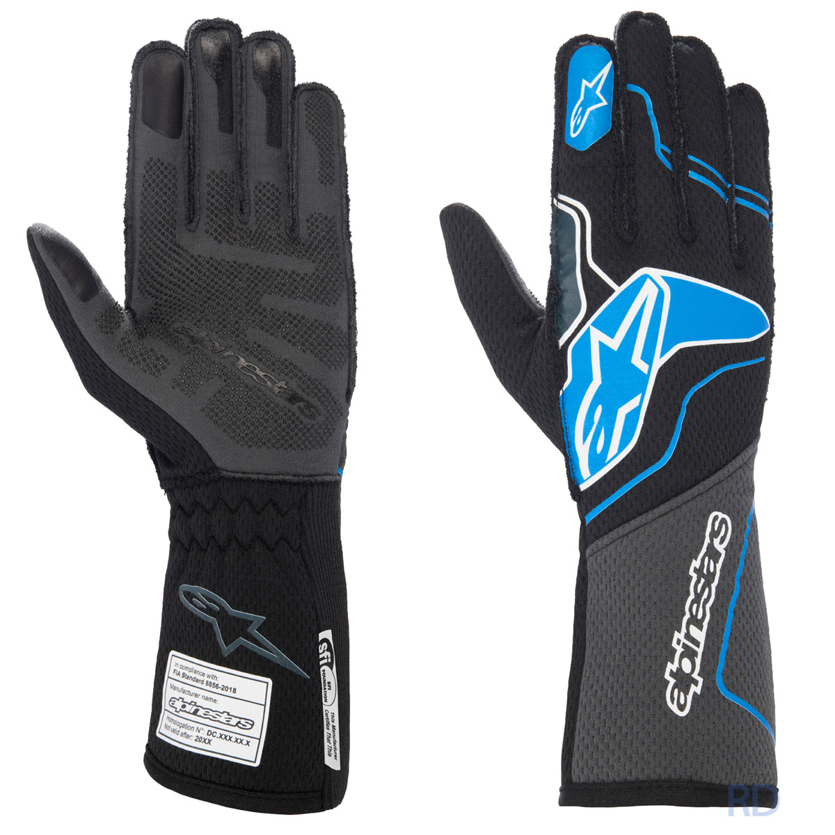 Alpinestars - Tech-1 ZX v3 SFI/FIA Racing Gloves | RacingDirect.com