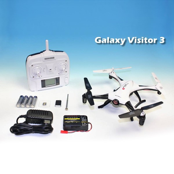 Nine Eagles Galaxy Visitor 3 drone 9 Axis Gyro quad camera RTF