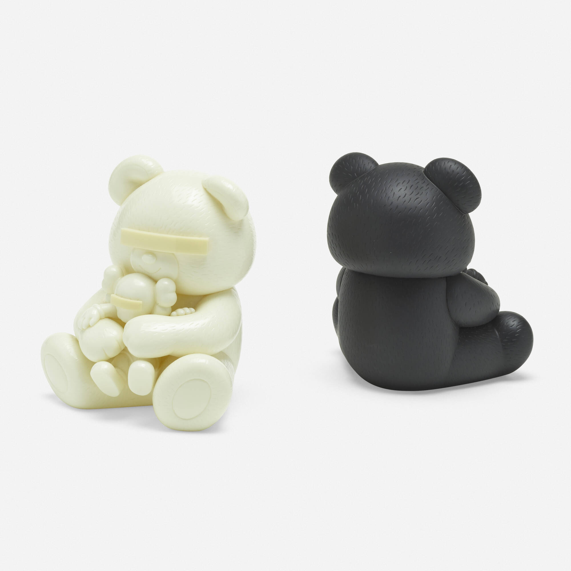 111: KAWS (BRIAN DONNELLY), Undercover Bear (Black); Undercover