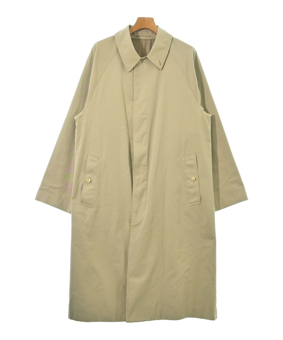 COMOLI（コモリ）ステンカラーコート ベージュ サイズ:2(M位) メンズ