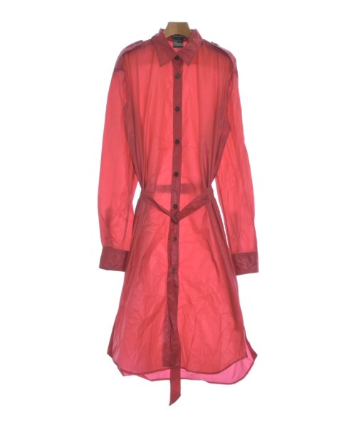 ANN DEMEULEMEESTER（アンドゥムルメステール）シャツワンピース 赤