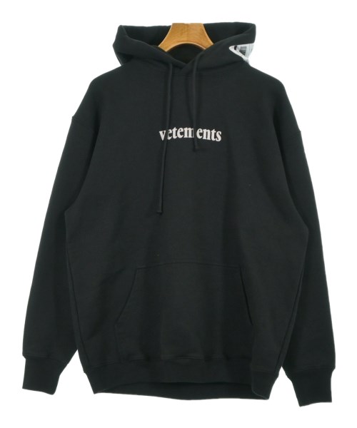 VETEMENTS（ヴェトモン）パーカー 黒 サイズ:XS メンズ/2200619050016