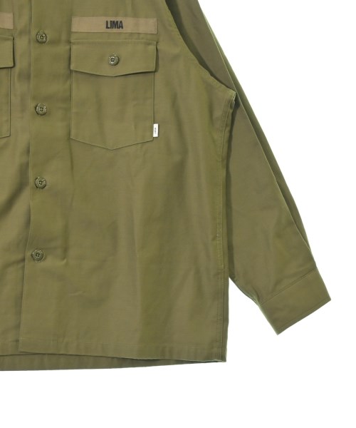 WTAPS（ダブルタップス）カジュアルシャツ カーキ サイズ:03(L位