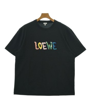 LOEWE（ロエベ）Tシャツ・カットソー 黒 サイズ:L メンズ