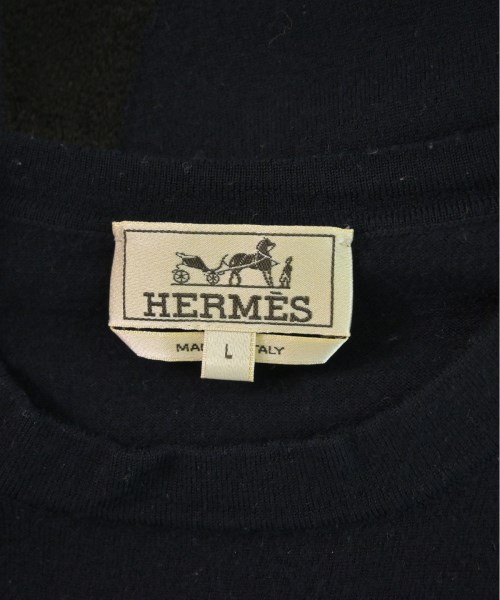 HERMES（エルメス）ニット・セーター 紺 サイズ:L メンズ
