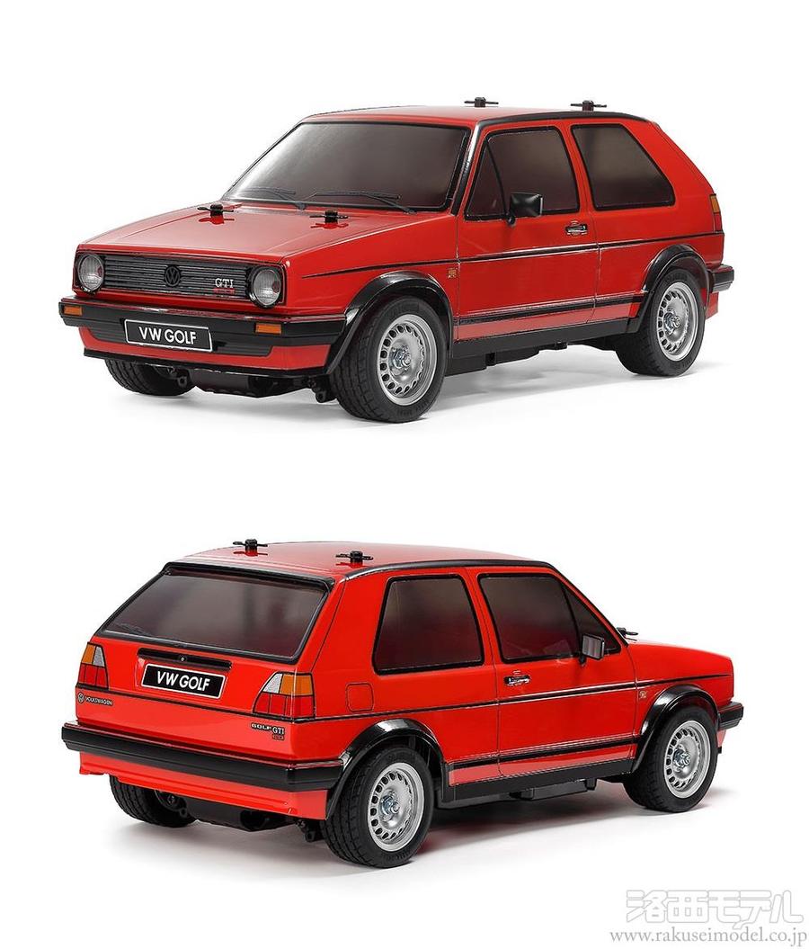 タミヤ 58748 1/10 フォルクスワーゲン ゴルフII GTI 16V (MB-01