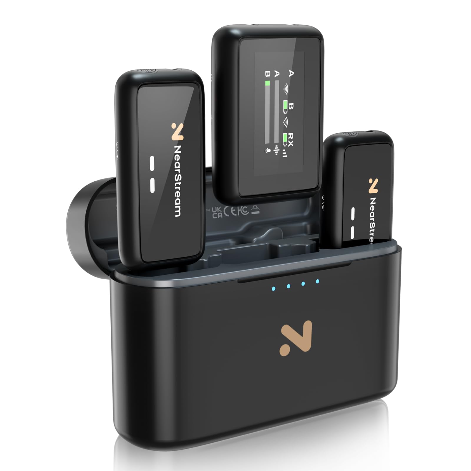 楽天市場】ワイヤレスマイク 配信 ピンマイク 無線 ノイズキャンセ