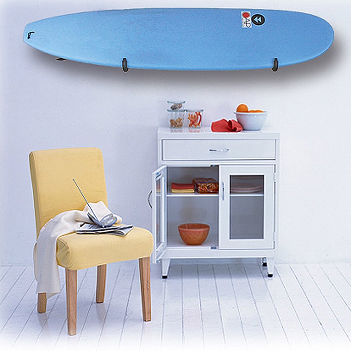 楽天市場】サーフボードラック 横置き 天井 収納 diy ロングボード