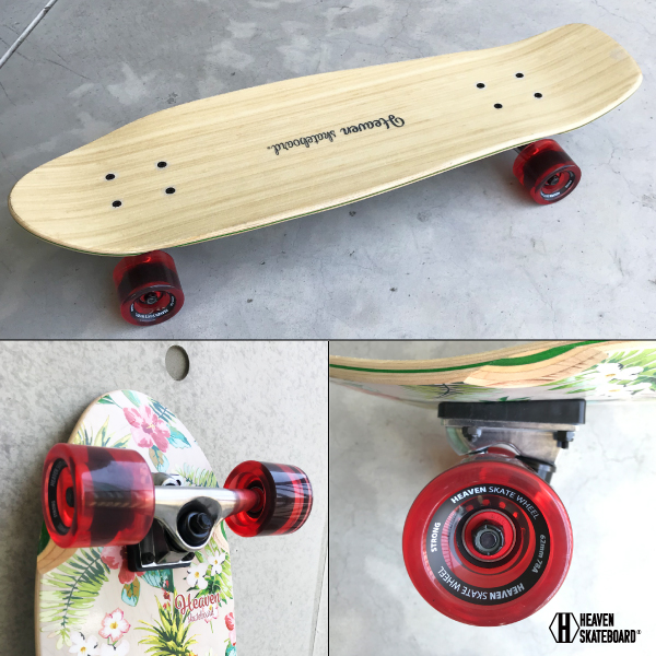HEAVEN SKATEBOARD ALOHA CRUISER アロハクルーザー - HEAVEN SKATE BOARD