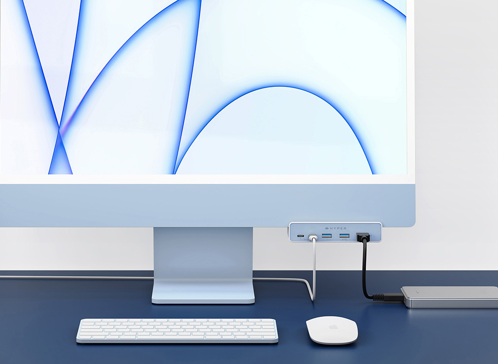 楽天市場】【Hyper公式】HyperDrive 5in1 M4 / M3 / M1 iMac 24インチ