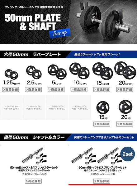 楽天市場】【楽天1位】ダンベルプレート 穴あき 20kg 1枚 単品 穴径