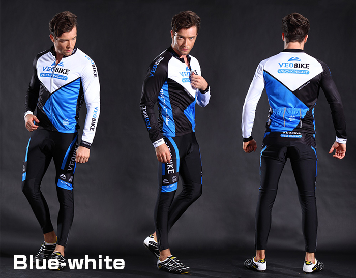 楽天市場】サイクルジャージ 上下セット 長袖 ウエア サイクリング用