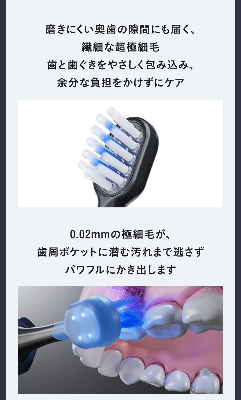 楽天市場】Noend 電動歯ブラシ Swing E-Toothbrush 携帯歯ブラシ 携帯