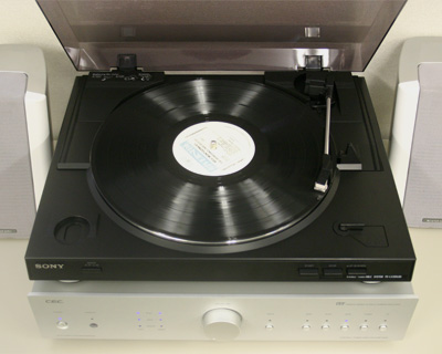 PS-LX300USB SONY USB端子搭載 アナログレコードプレーヤー 試用