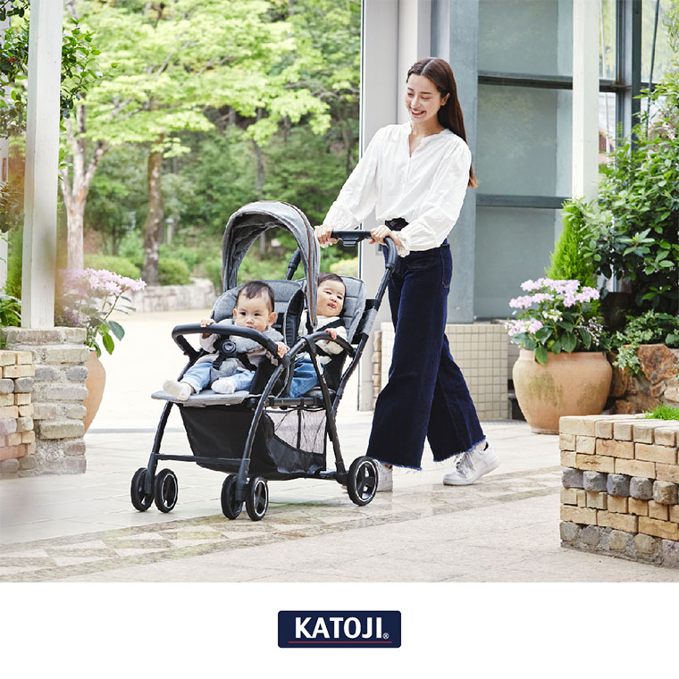 カトージ 二人乗りベビーカー 2-Seater・2-Seater next用リアシート 2