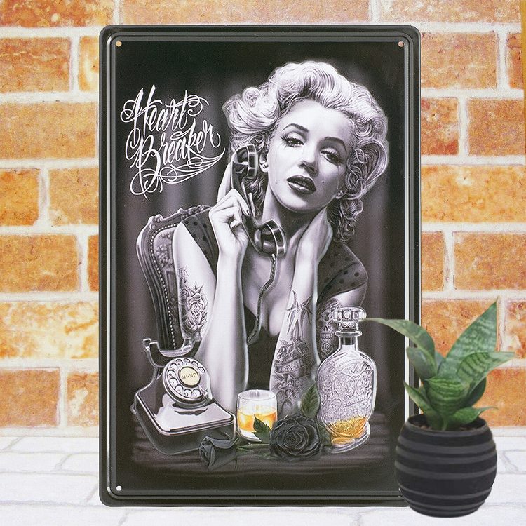 楽天市場】アートパネル モノクロ ブリキ看板 e セクシー セクシー