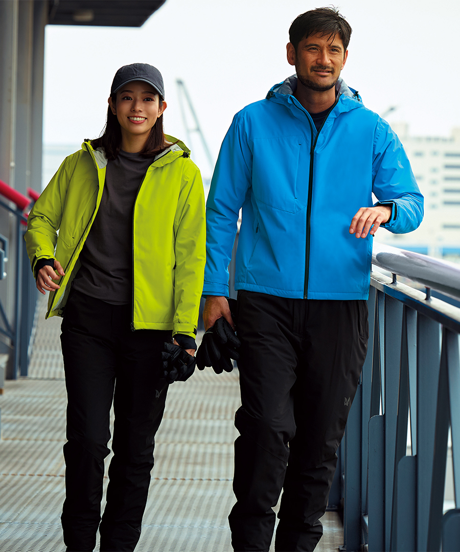 楽天市場】平日14時まで当日出荷 即納 防寒 オーバーパンツ 作業着