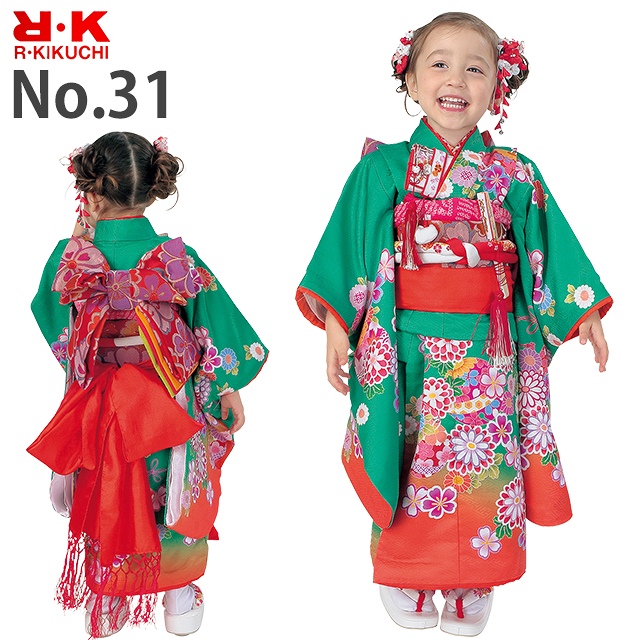楽天市場】七五三 着物 3歳 フルセット “R・K (リョウコ・キクチ