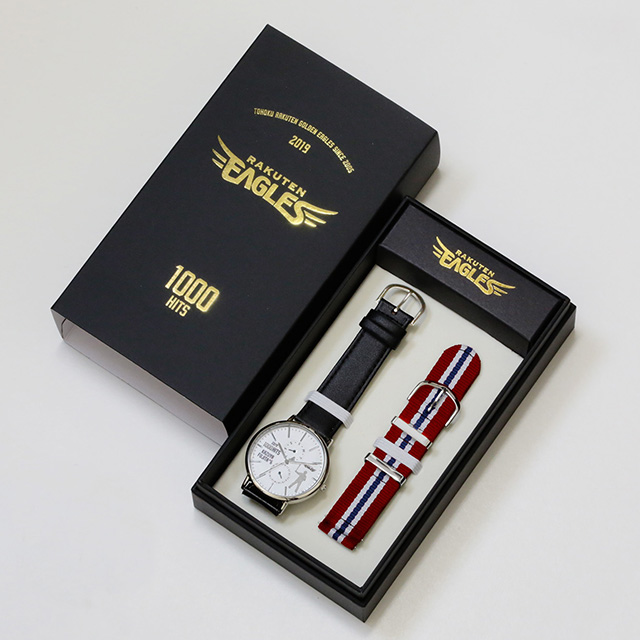 藤田選手・銀次選手の1000安打記念ウォッチを数量限定で先行販売