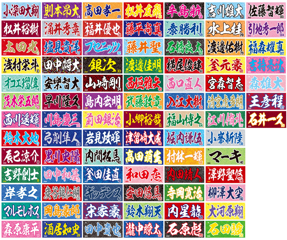 2/11(金・祝)】2022シーズンMyHEROタオル柄決定!! - 東北楽天
