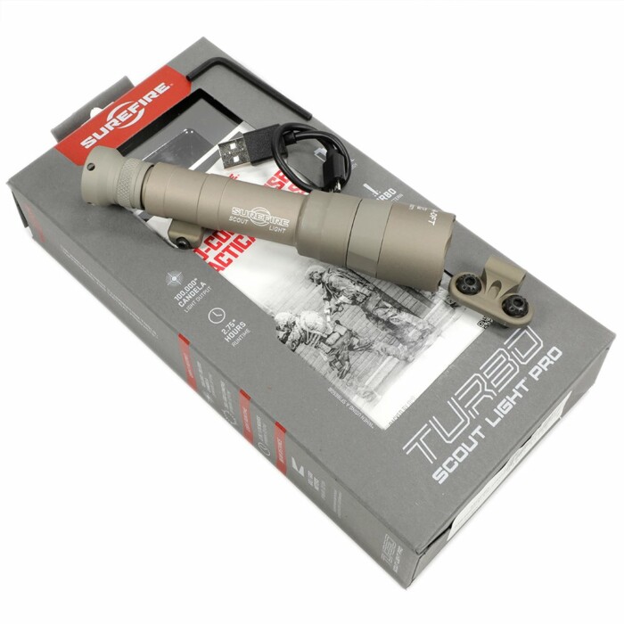 Surefire M640 Turbo Dual Fuel Scout Light Pro, High Candela Weapon