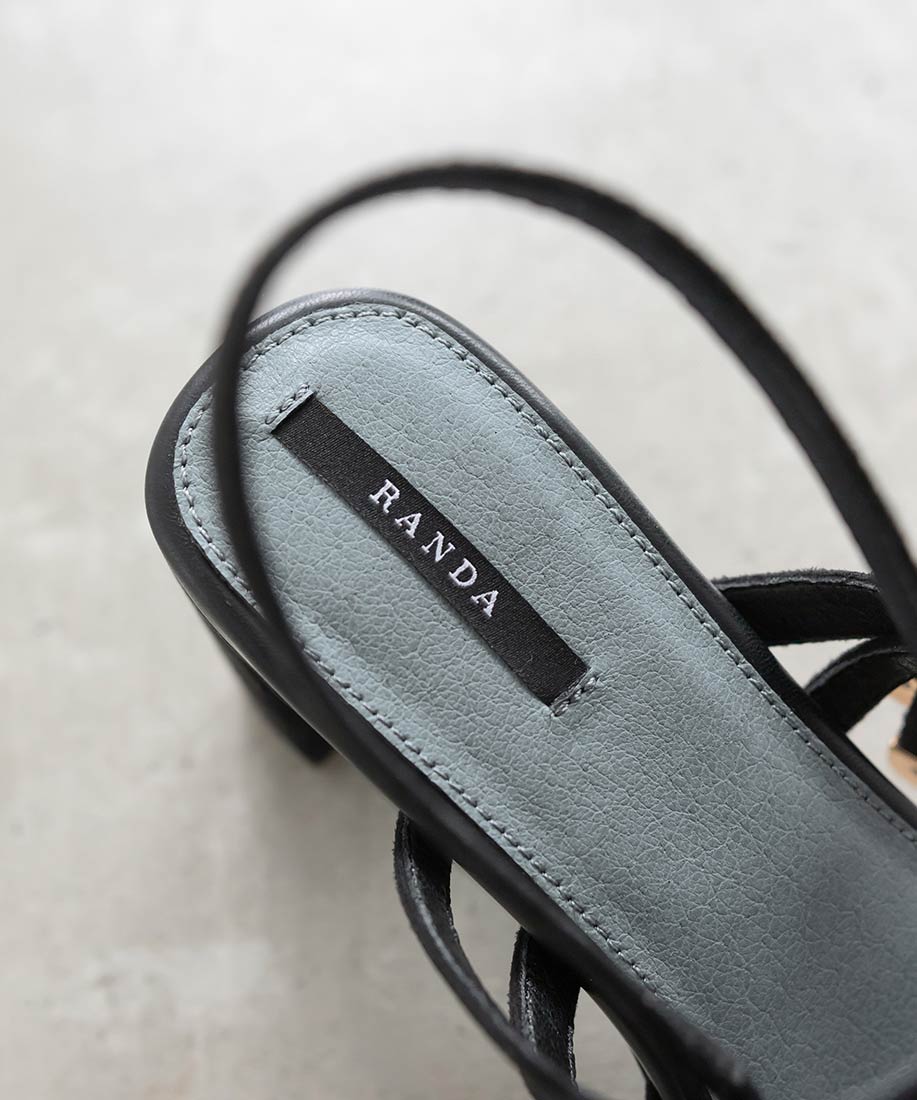 リボンモチーフストラップパンプスRANDA公式サイト