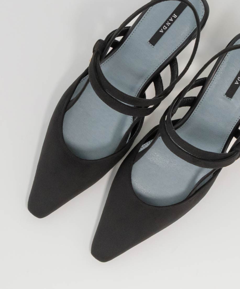 リボンモチーフストラップパンプスRANDA公式サイト