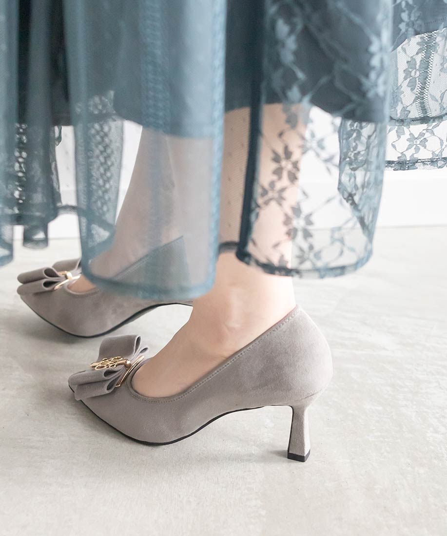 走れる美脚パンプス】リボンモチーフフィットパンプスRANDA公式サイト